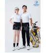 Áo thể thao nam MC-9146 Trắng phối xanh ngọc